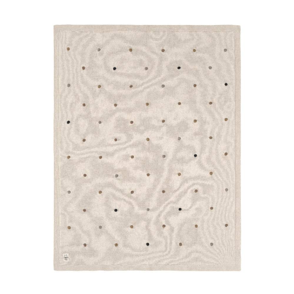 Lässig Babydecke - Bio Baumwolle, Dots Nature Jubiläumsangebot