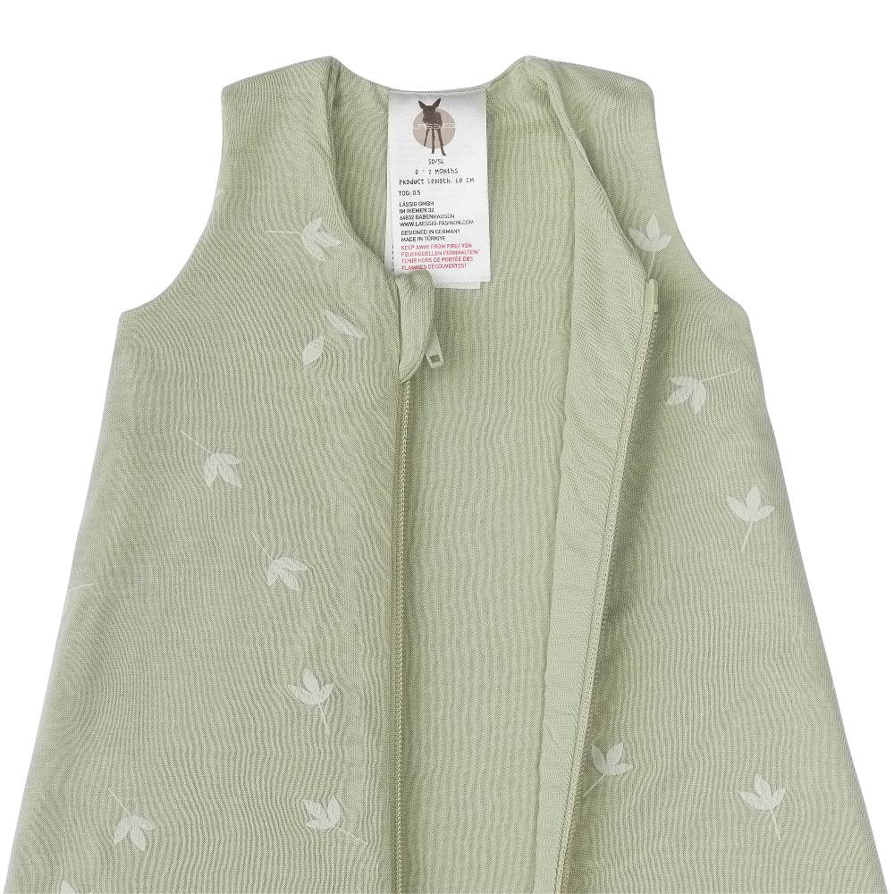 Lässig Baby Schlafsack 0,5 TOG - Blätter, Oliv Exklusive Angebote