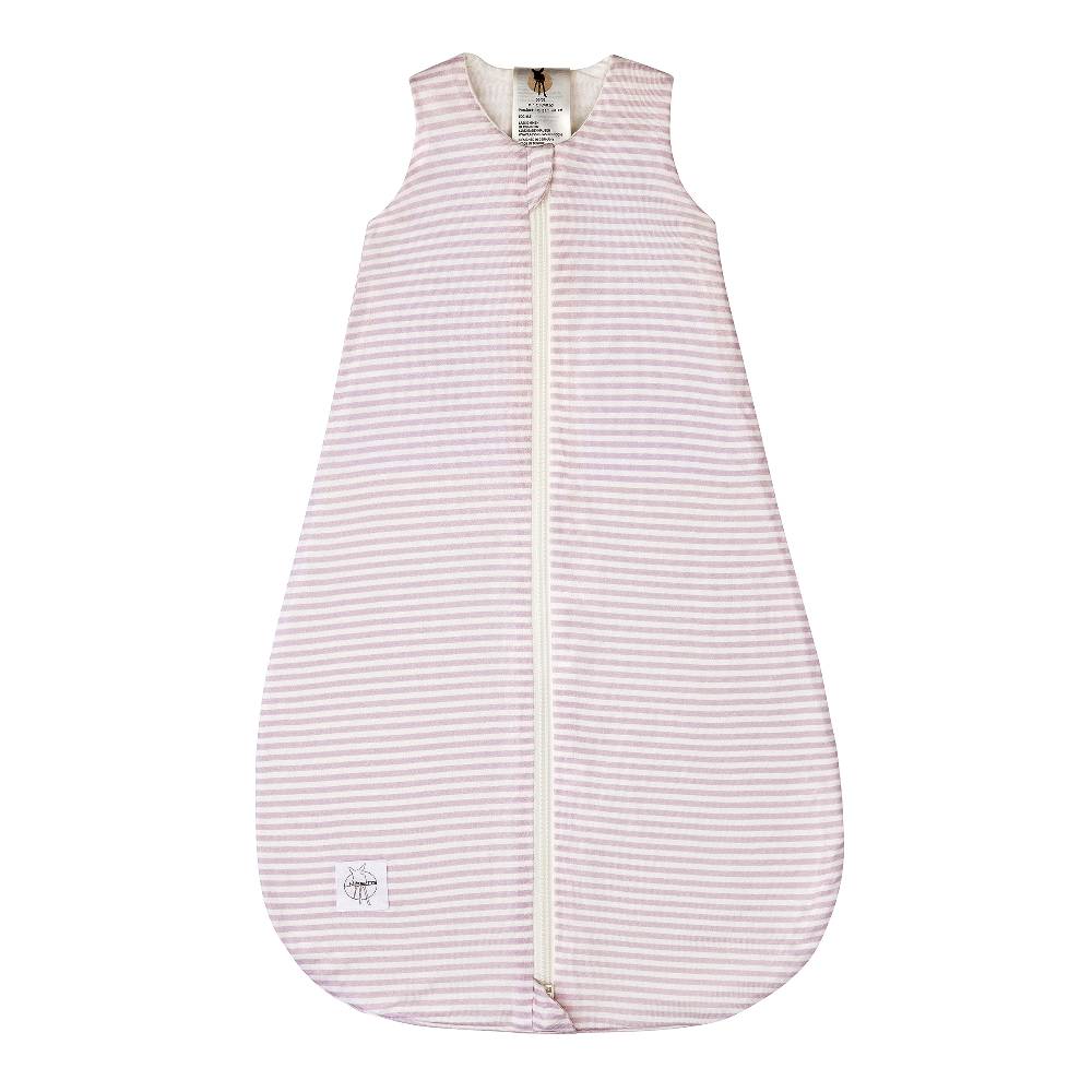 Lässig Baby Schlafsack 0,5 TOG - Gestreift, Lila Milky