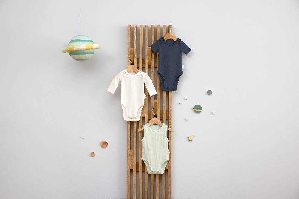 Lässig Baby Body - Ärmellos gerippt, Mint Letzte 3 Tage