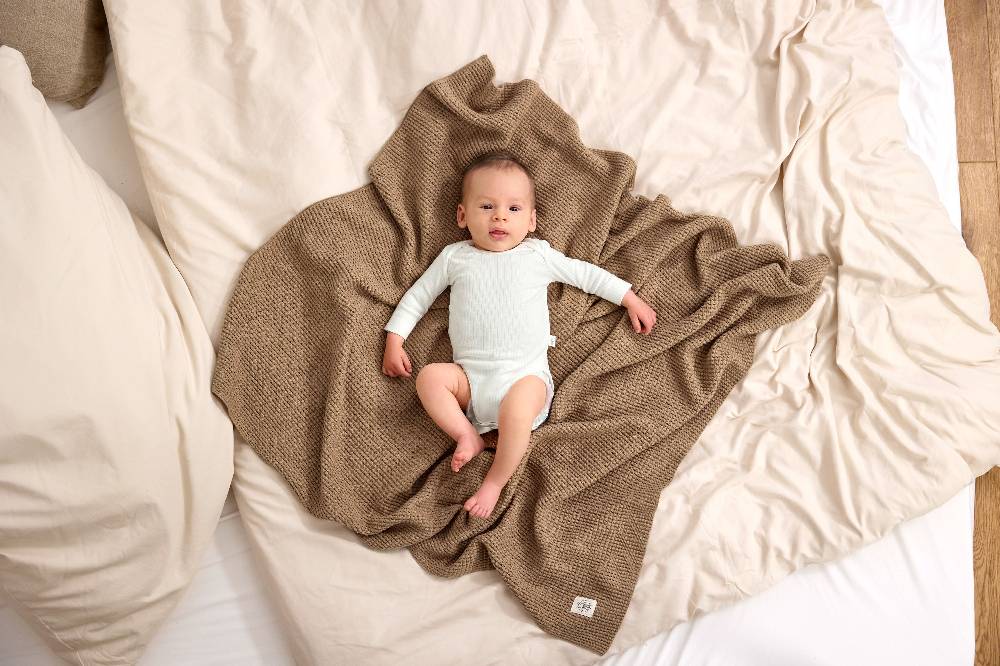 Lässig Baby Body Langarm - gerippt, Milky Letzte 2 Tage
