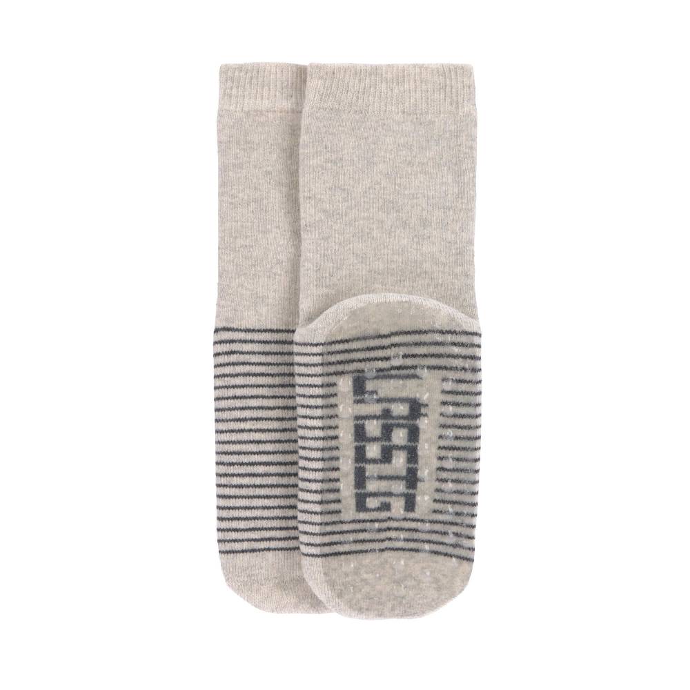Lässig Kinder Antirutsch-Socken (2er-Set), Grau Beige Bis zu 50% Rabatt