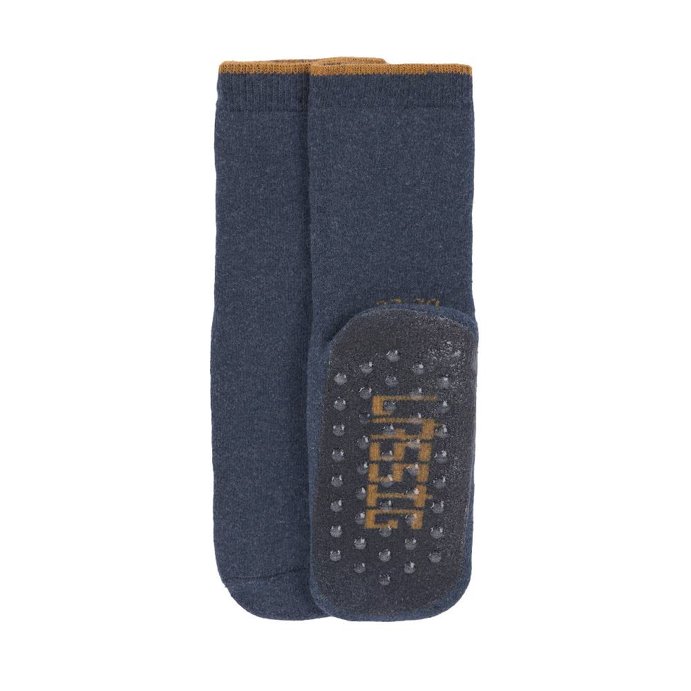 Lässig Kinder Antirutsch-Socken (2er-Set), Blau Grau Bis zu 60% Rabatt