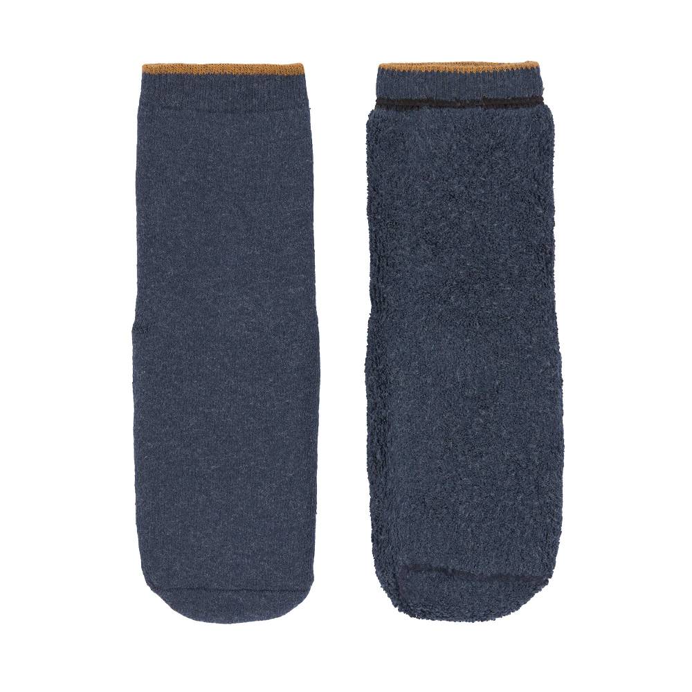 Lässig Kinder Antirutsch-Socken (2er-Set), Blau Grau Bis zu 60% Rabatt