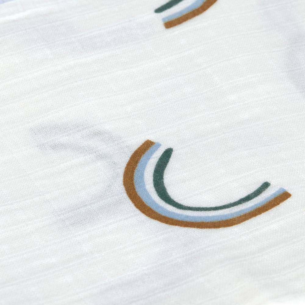 Lässig Mulltücher 3er Set 85 x 85 - Bio Baumwolle, Happy Rascals, Himmelblau Bis zu 65% Rabatt