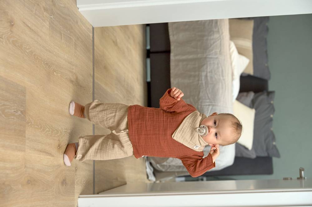 Lässig Baby Pumphose - Bio Baumwolle, Nature, Beige 50% Rabatt mit kostenlosem Versand