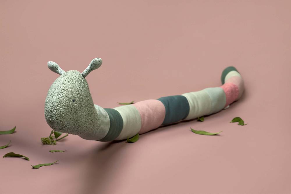 Lässig Kuscheltier Raupe Fridolin - Garden Explorer, Caterpillar Fabrikladen
