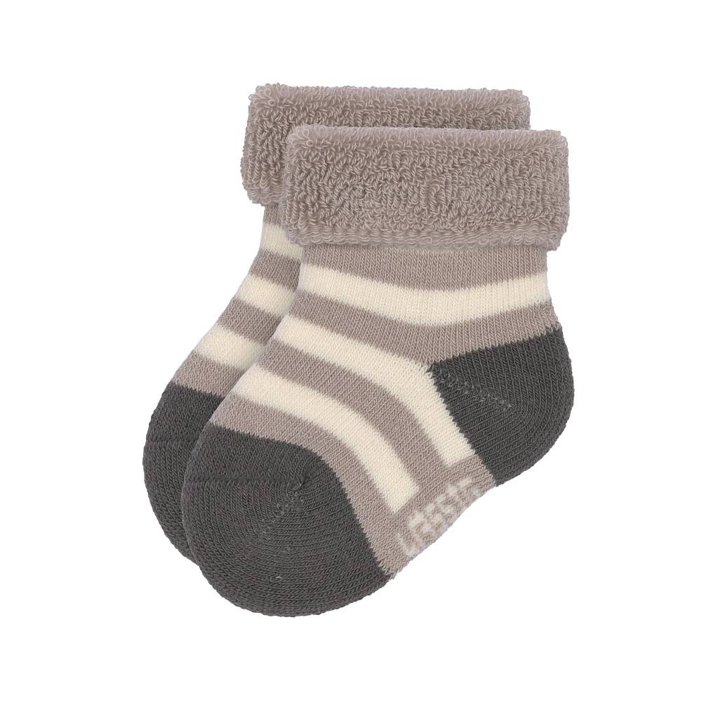 Lässig Frottee Socken Kinder (3er Set), Anthrazit Taupe Speichern exportieren