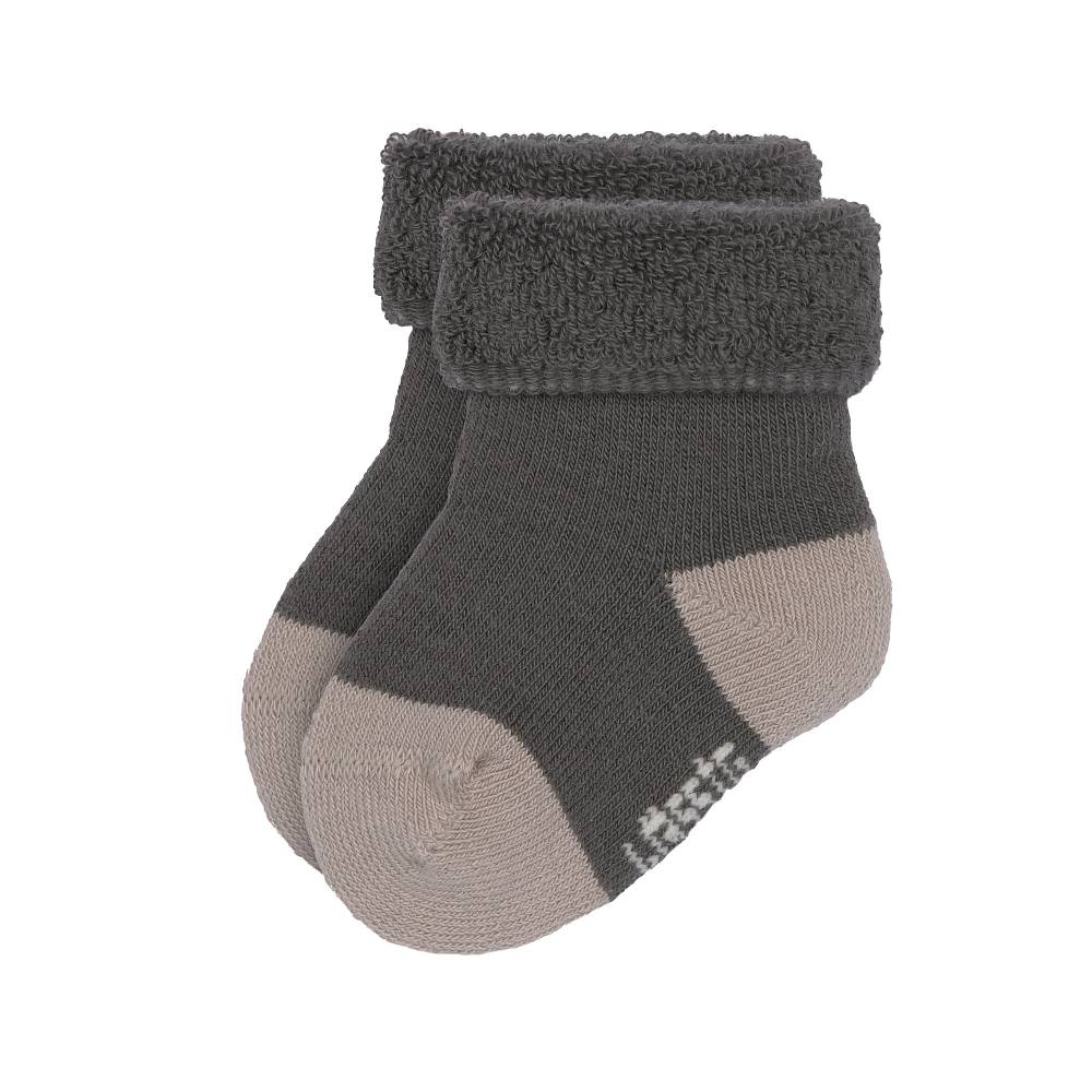 Lässig Frottee Socken Kinder (3er Set), Anthrazit Taupe Speichern exportieren
