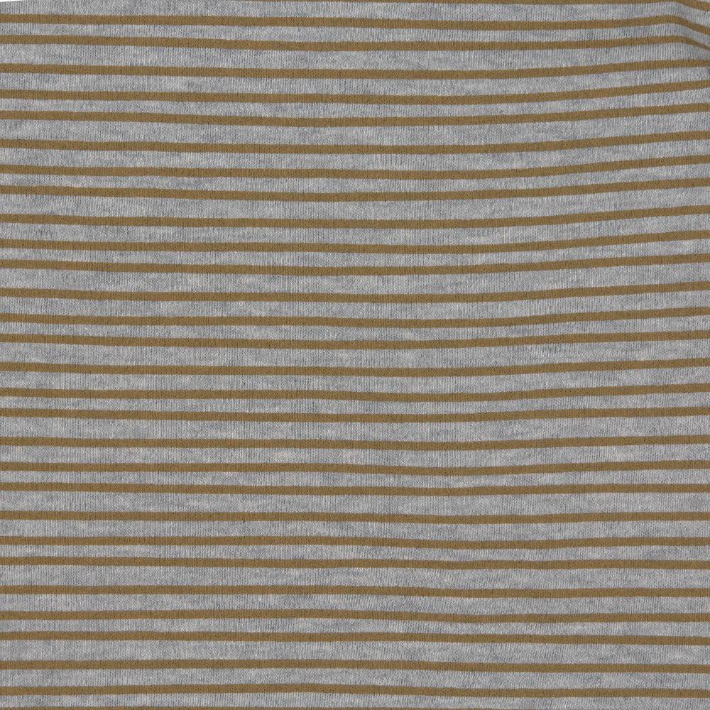 Lässig Baby Langarmshirt - Bio Baumwolle, Striped, Grau Mélange Im Verkauf
