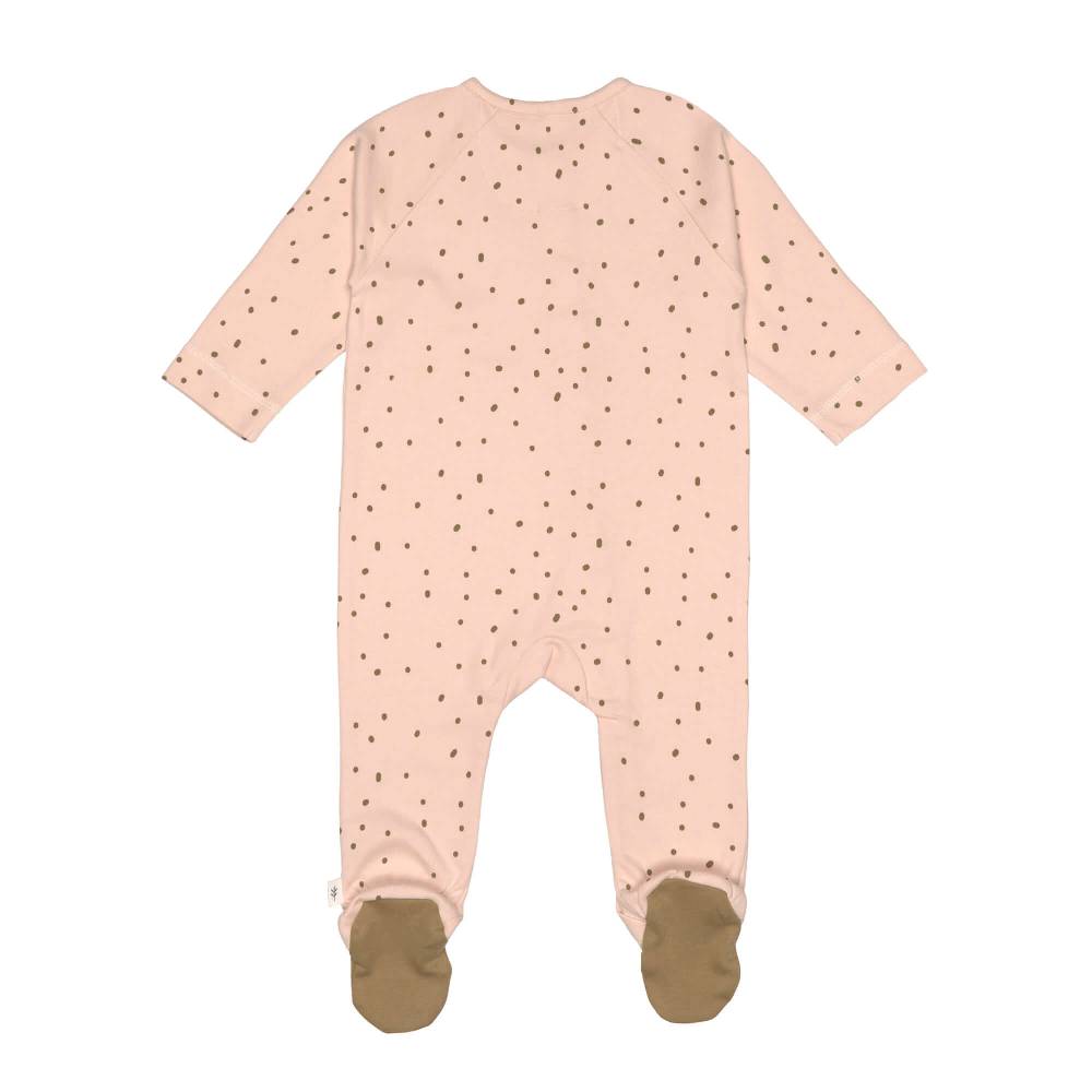 Lässig Baby Schlafanzug mit Füßen - Bio Baumwolle, Rosa Rabatte dieses Monats