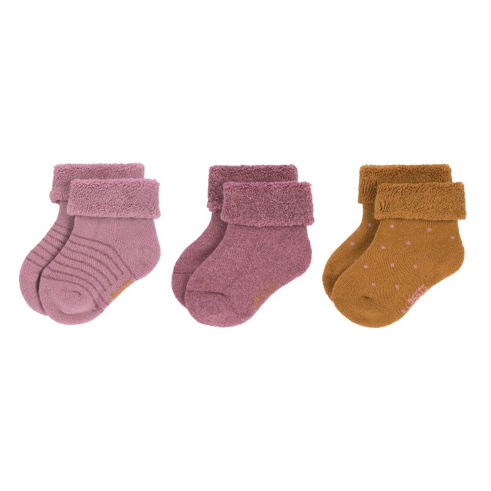 Lässig Babysocken (3er-Set), Rosewood