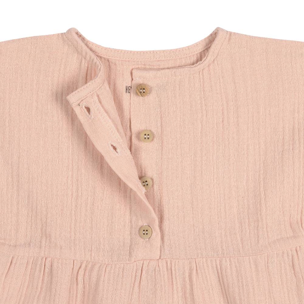 Lässig Kinderkleid - Bio Baumwolle, Rosa Fabrikverkauf