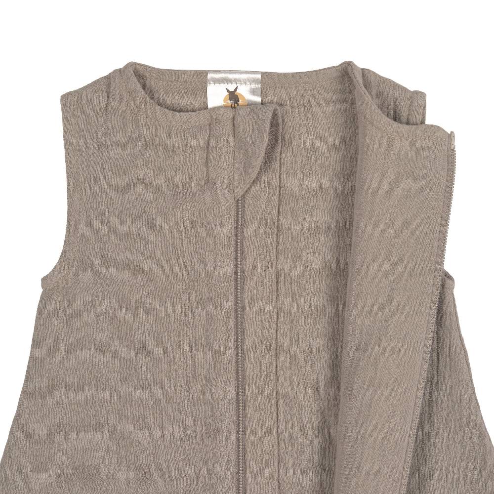 Lässig Baby Sommerschlafsack Tog 1 - Bio Baumwolle, Taupe, Grau Rabatt