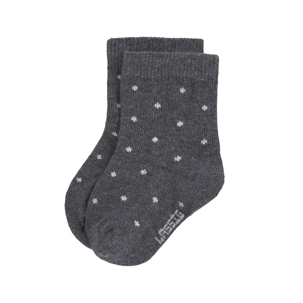 Lässig Kinder Socken (3er-Set), Grau Vatertagsangebot
