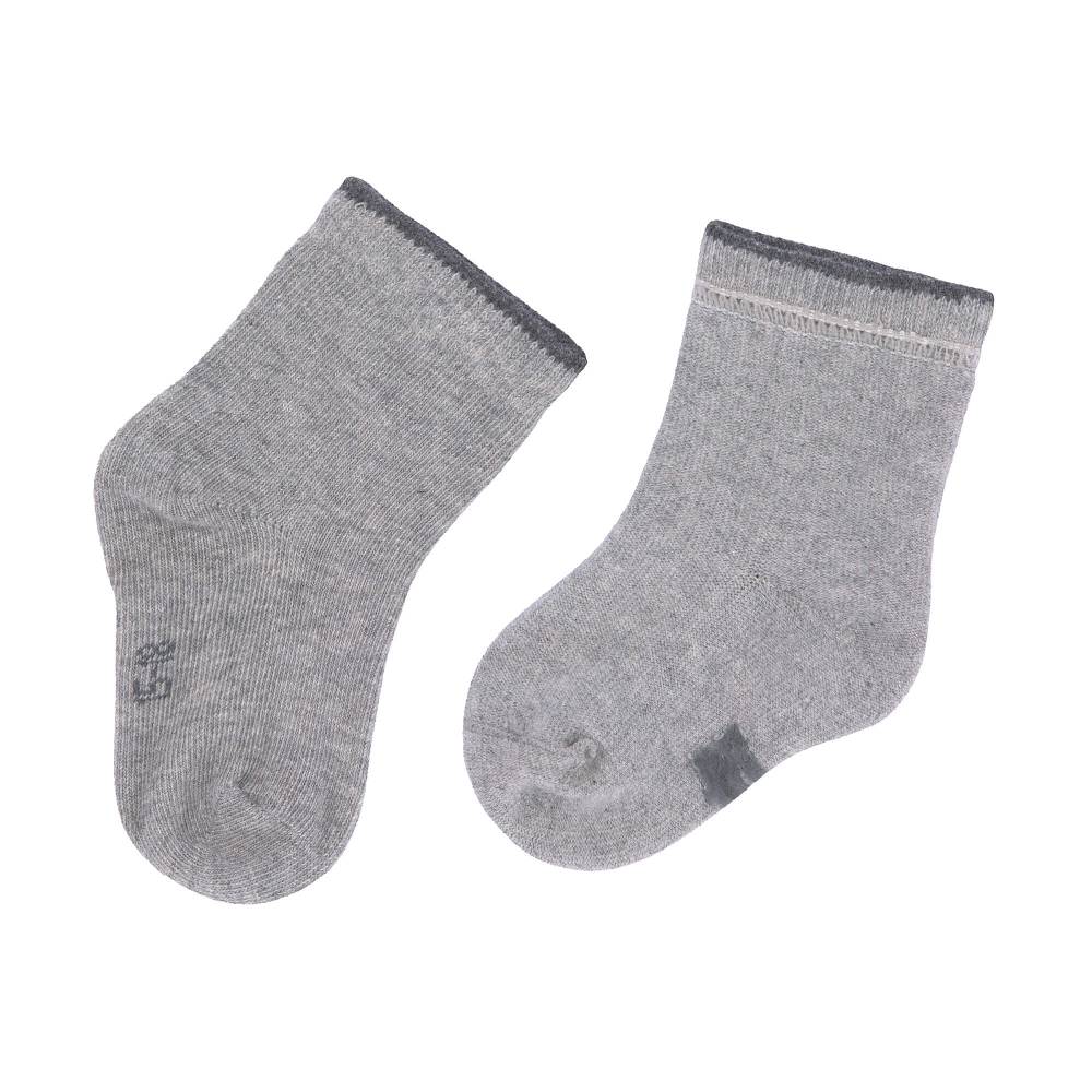 Lässig Kinder Socken (3er-Set), Grau Vatertagsangebot