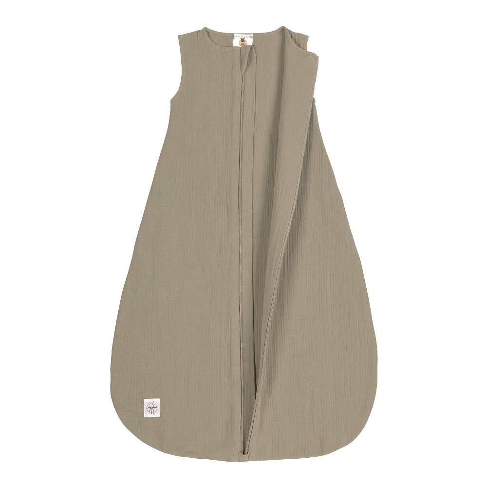 Lässig Baby Sommerschlafsack Tog 1 - Bio Baumwolle, Oliv Kauf eins, bekomm eins gratis