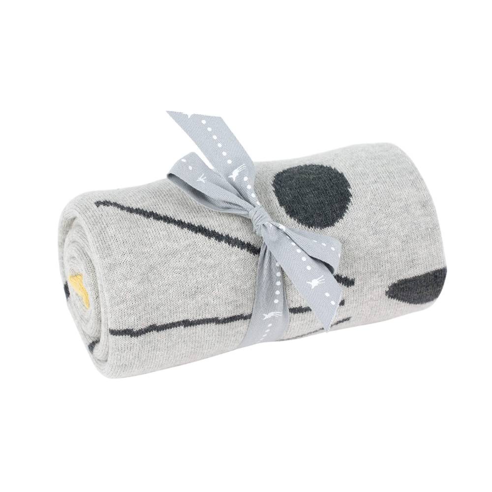 Lässig Babydecke - Bio Baumwolle, Katze Letzte 3 Tage