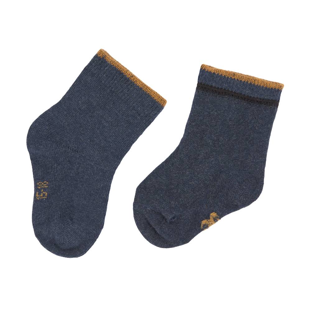 Lässig Kinder Socken (3er-Set), Blau Letzter Tag