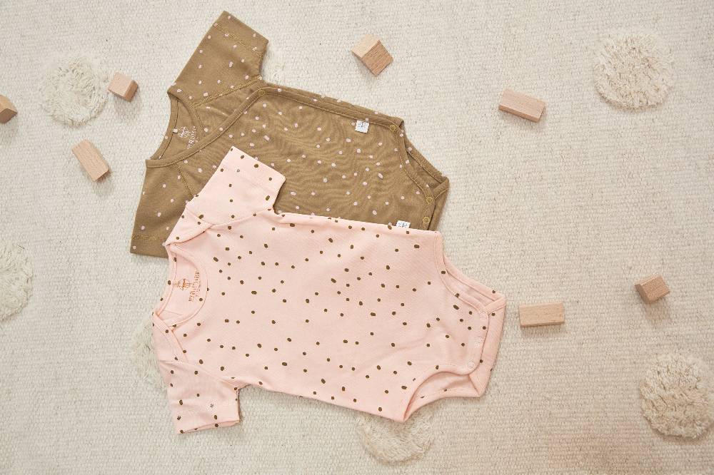 Lässig Baby Body kurzarm - Bio Baumwolle, Rosa Bis zu 50% Rabatt