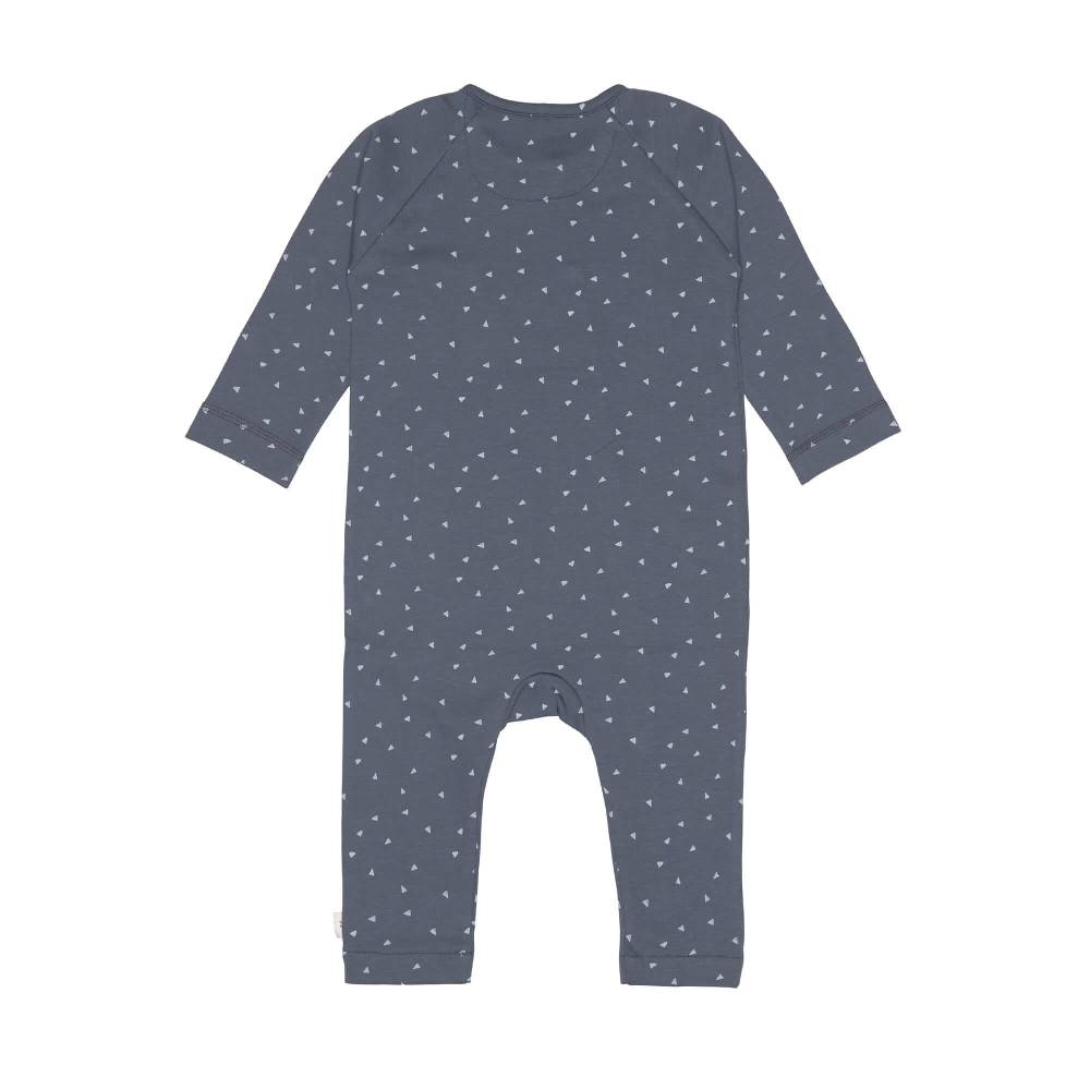 Lässig Baby Schlafanzug - Bio Baumwolle, Triangle, Blau Bis zu 65% Rabatt