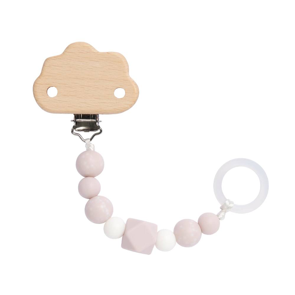 Lässig Schnullerkette - Little Universe, Wolke Rosa
