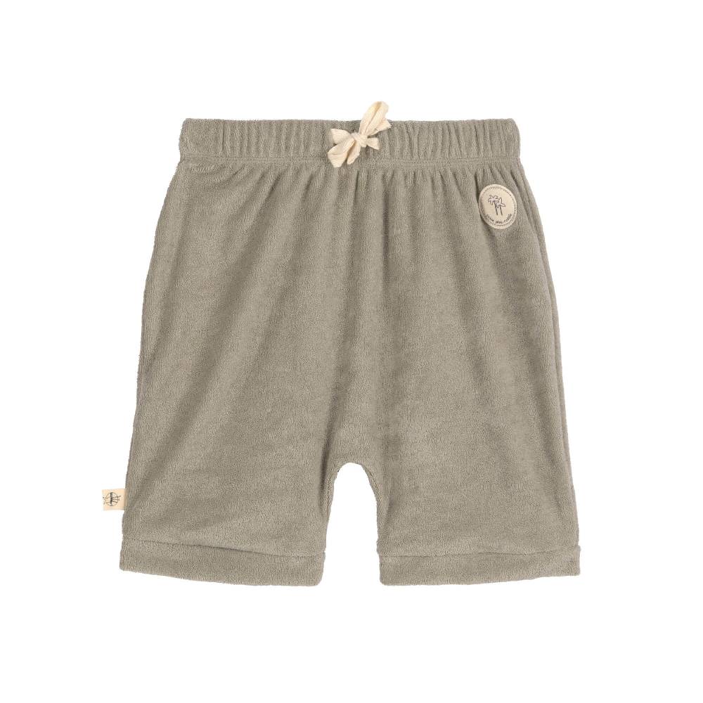 Lässig Frottee Shorts Kinder, Oliv