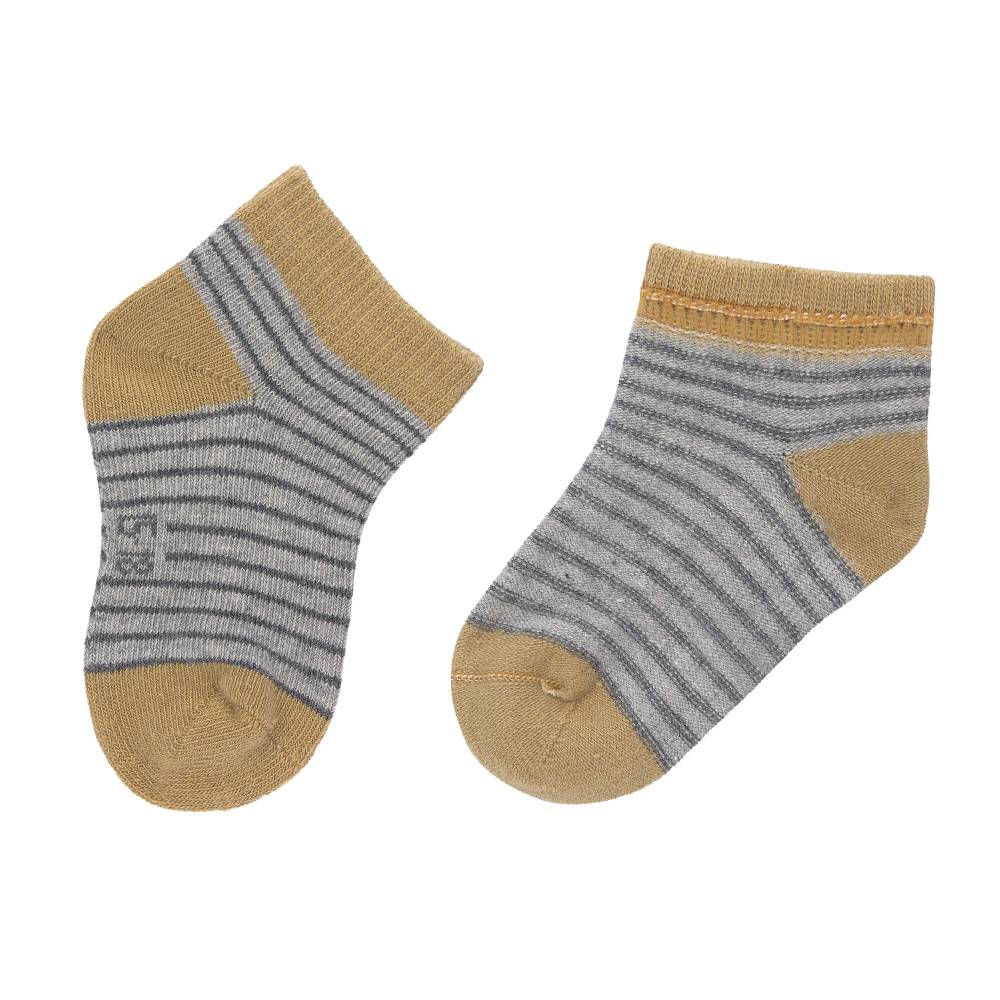 Lässig Kinder Sneaker Socken (3er-Set), Curry Clearance-Verkauf