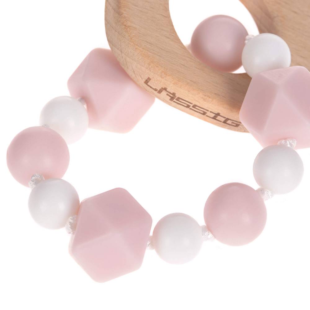 Lässig Greifling mit Beißhilfe - Teether Bracelet, Little Chums Mouse zollfrei