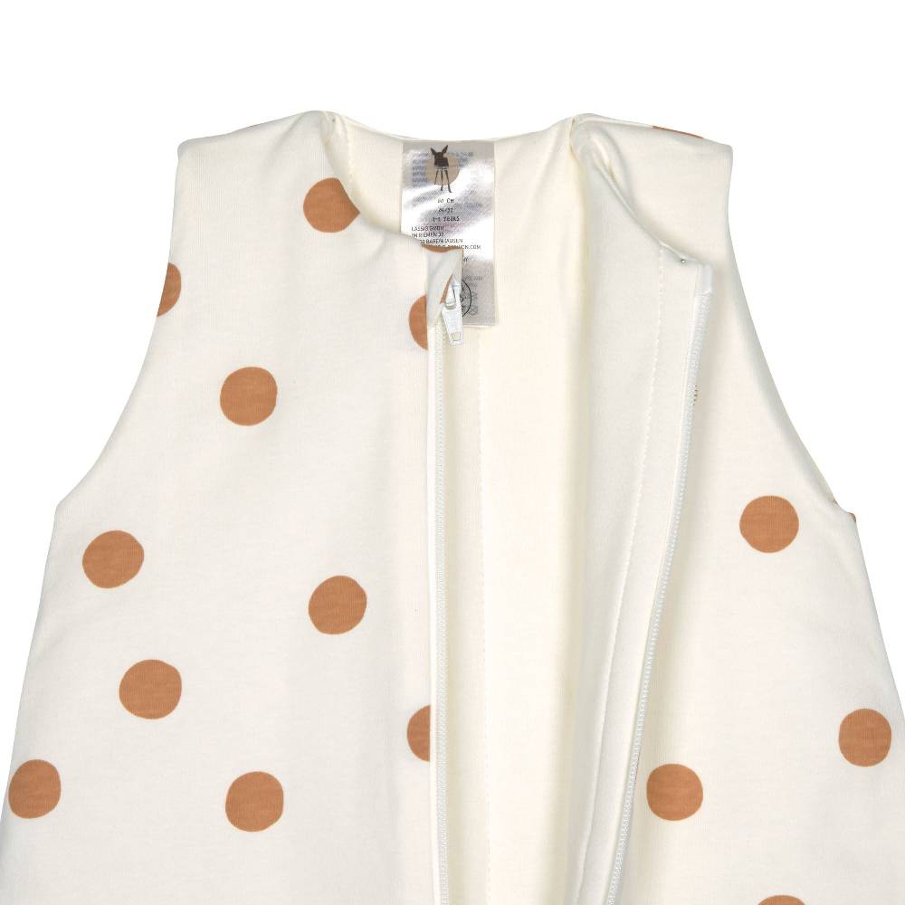Lässig Kinder Schlafoverall 2,5 TOG, Big Dots, Milky Outlet