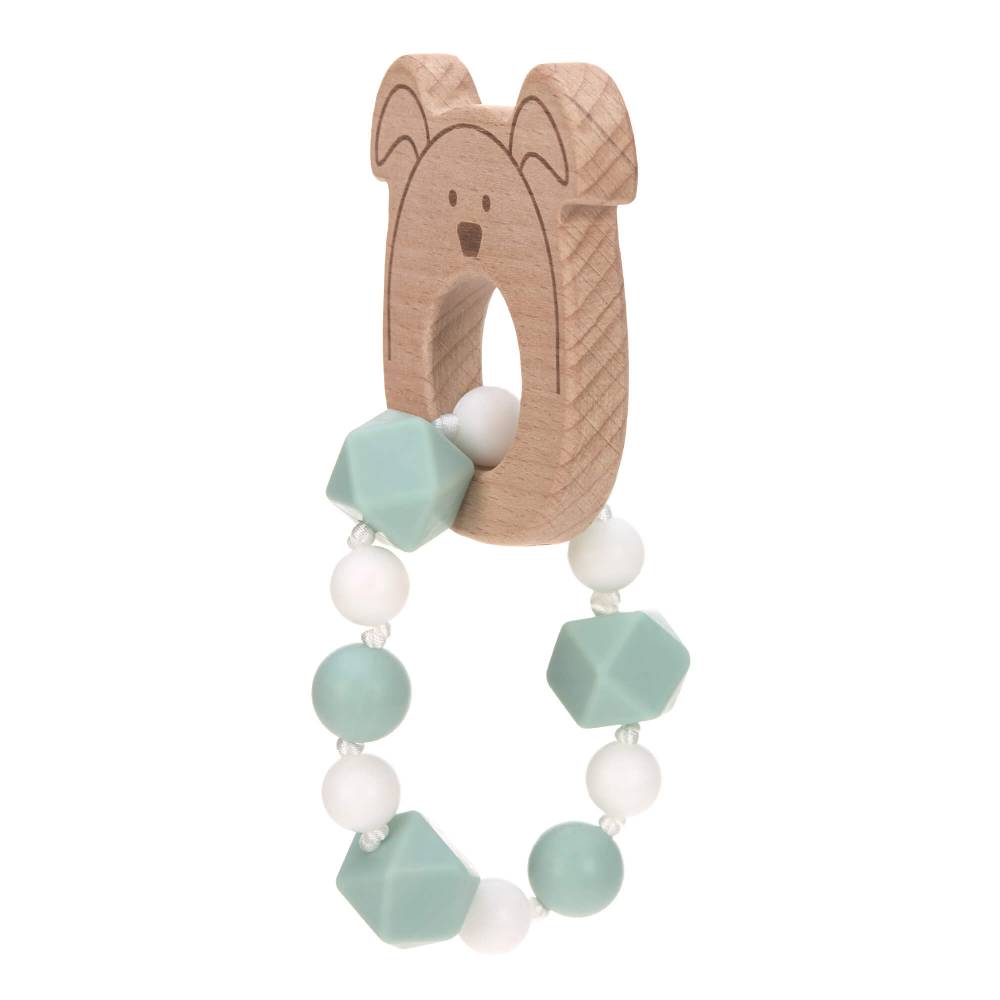 Lässig Greifling mit Beißhilfe - Teether Bracelet, Little Chums Dog Günstiger Verkauf