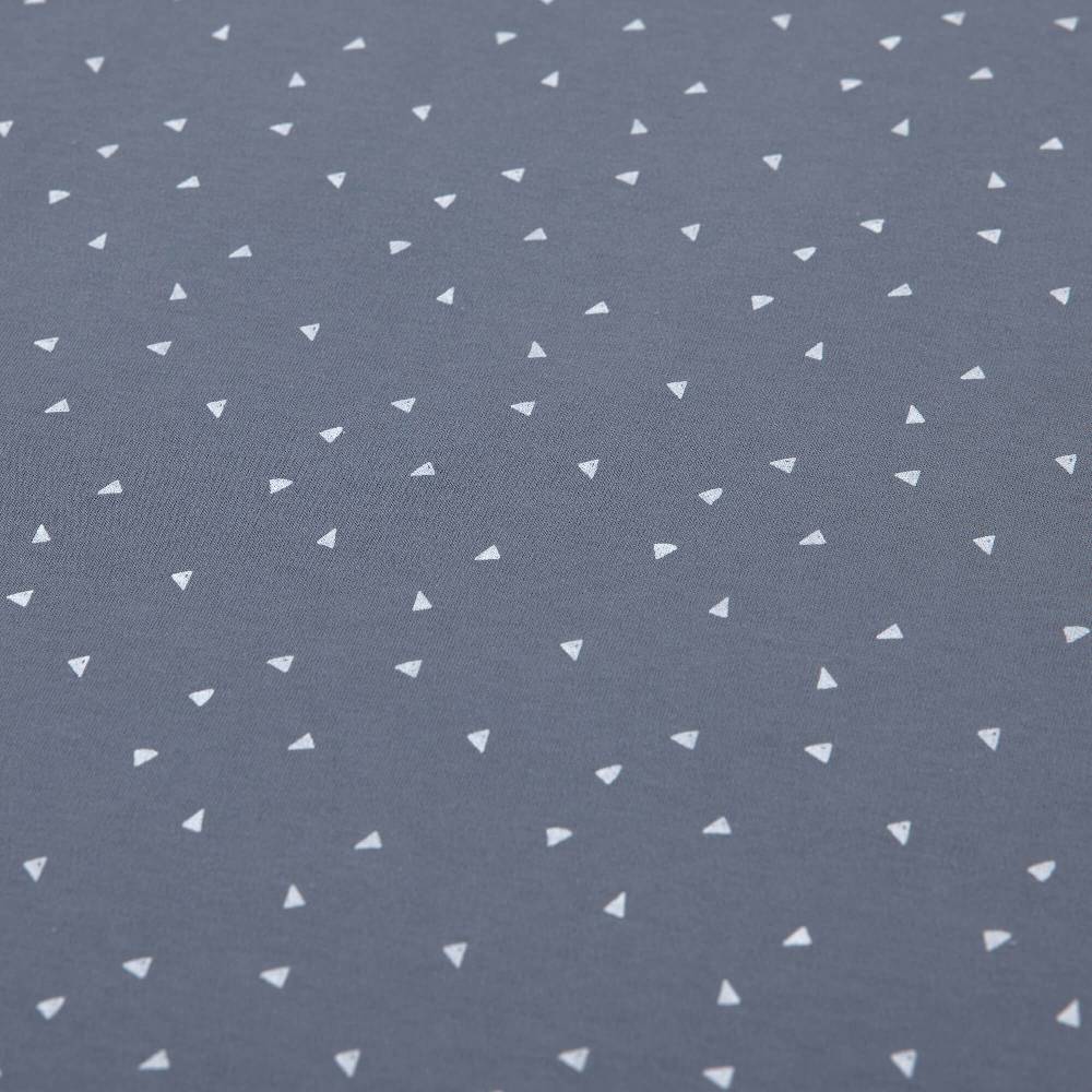 Lässig Babydecke - Bio Baumwolle, Triangle Blue Meist gekauft