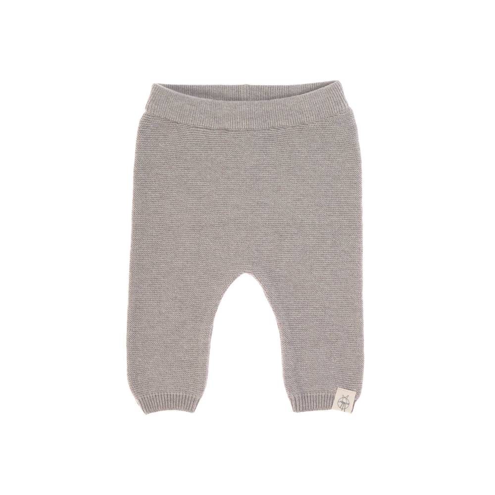 Lässig Baby Hose - Strickhose, Grau