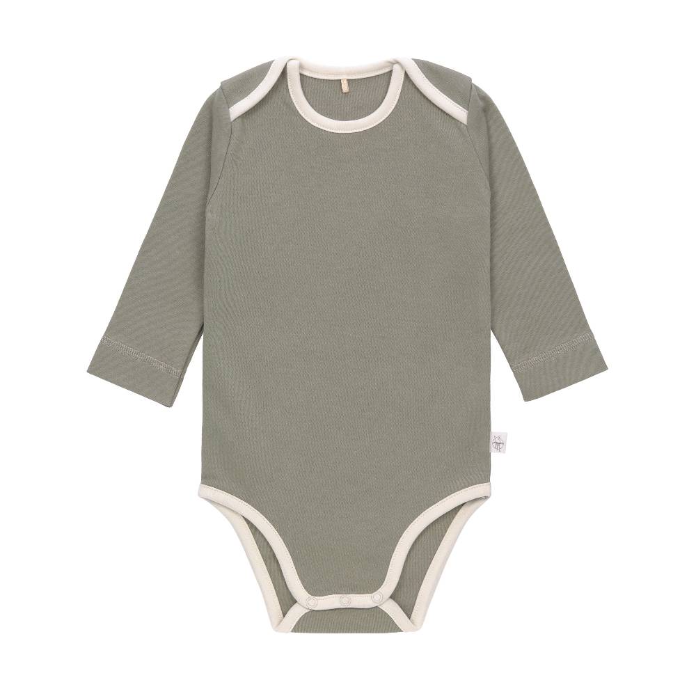 Lässig Baby Body (2er Set) langarm - Bio Baumwolle, Blau Limitierter Zeitrabatt