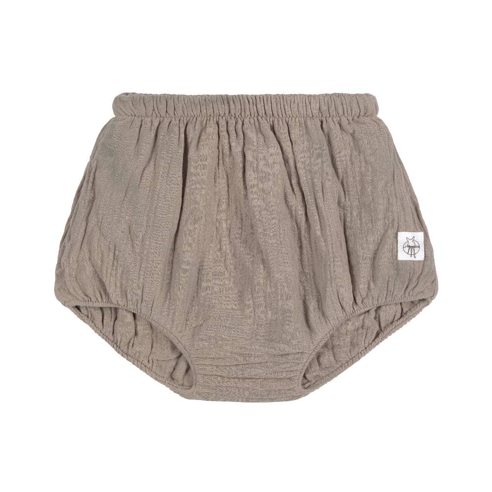 Lässig Baby Hose - Bio Baumwolle, Taupe, Grau