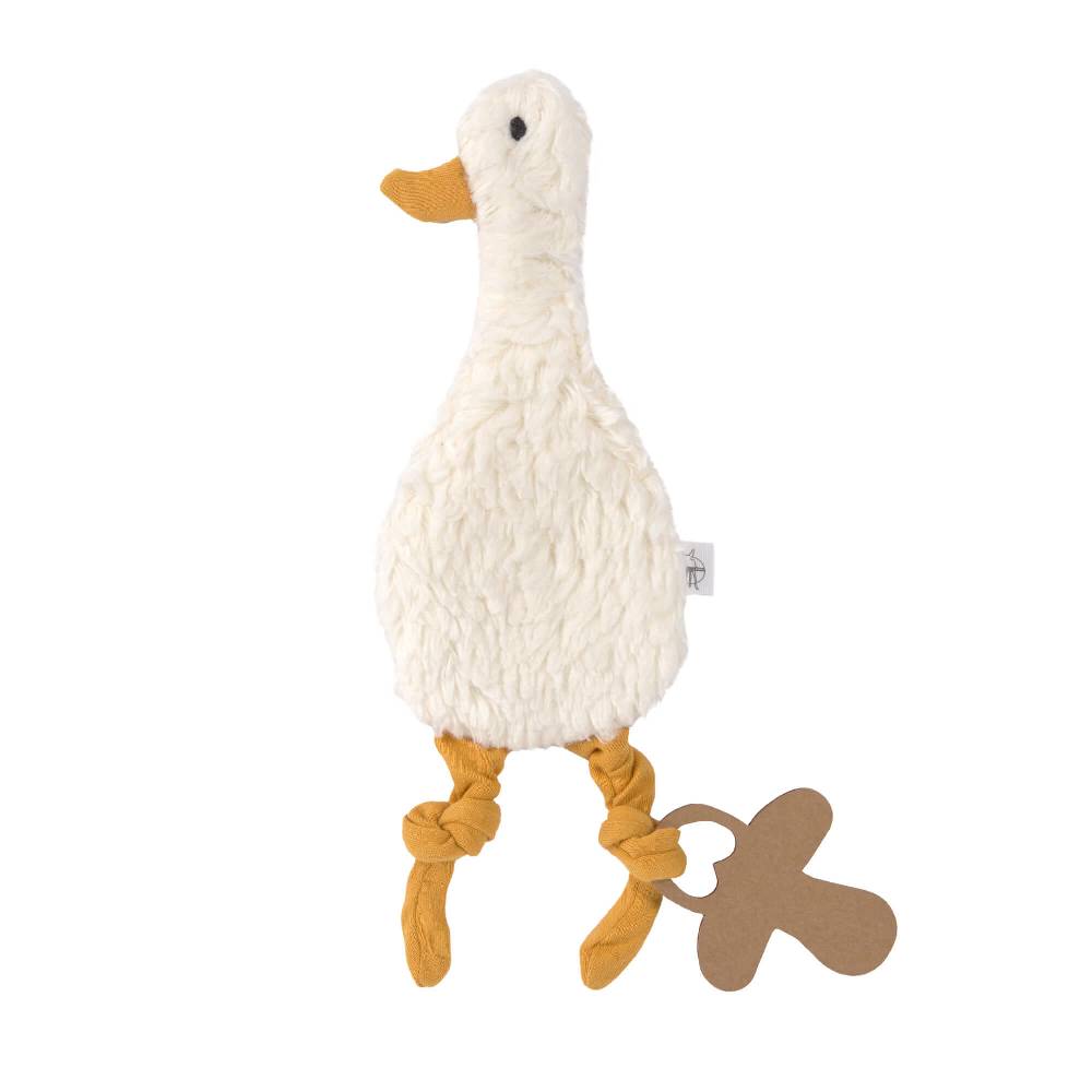 Lässig Schnuffeltuch GOTS - Baby Comforter, Tiny Farmer Gans