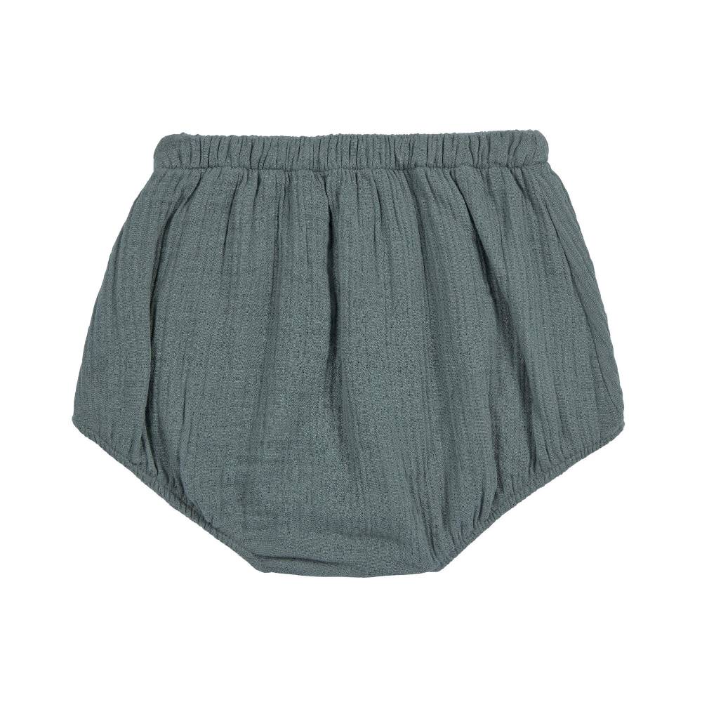 Lässig Musselin Baby Hose - Bio Baumwolle, Petrolgrün Cyber Monday