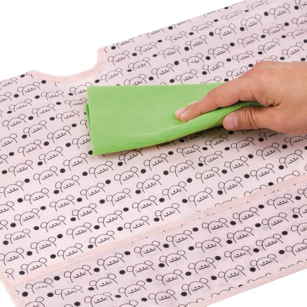 Lässig Ärmellätzchen - Bib Long Sleeve, Little Chums Mouse Weihnachtsangebot