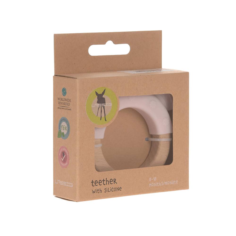Lässig Greifling mit Beißhilfe - Teether Ring, Little Chums Mouse Lagerräumung
