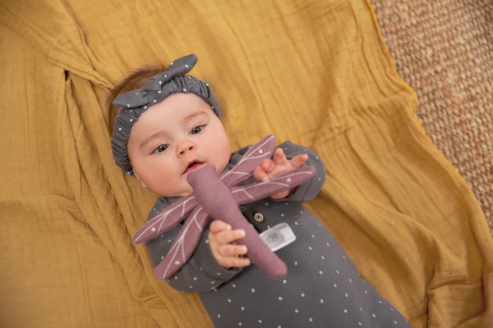 Lässig Baby Body kurzarm - Bio Baumwolle, Punkte, Anthrazit Kostenlose Rückgabe