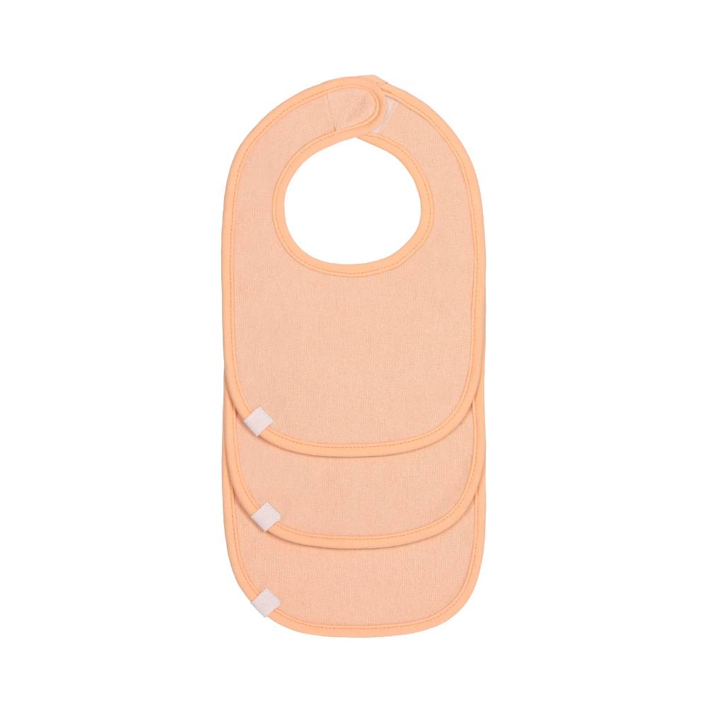 Lässig Lätzchen Neugeborene - Bibs Newborn, Little Spookies Peach