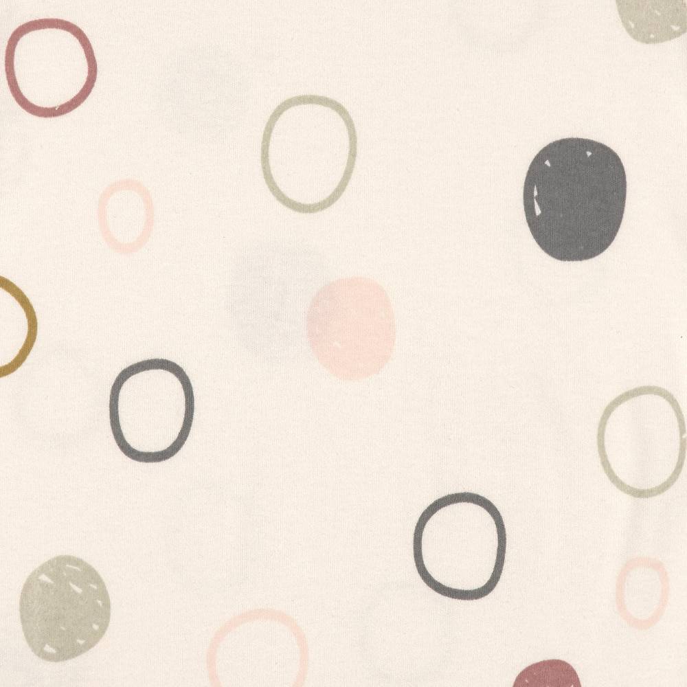 Lässig Baby Schlafanzug - Bio Baumwolle, Circles, Weiß 2025