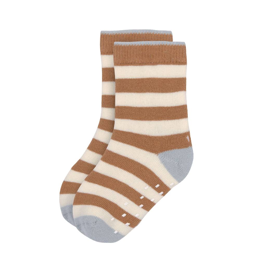 Lässig Kinder Antirutsch-Socken (2er-Set), Hellblau Karamell Saisonschlussverkauf