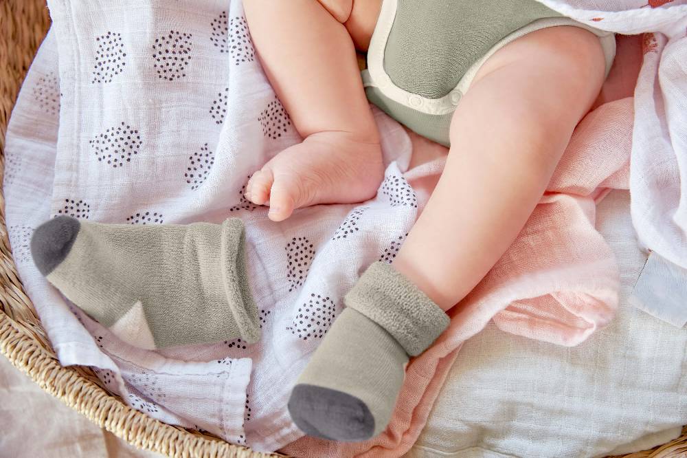 Lässig Kinder Socken (3er-Set), Anthrazit Oliv Bis zu 50% Rabatt