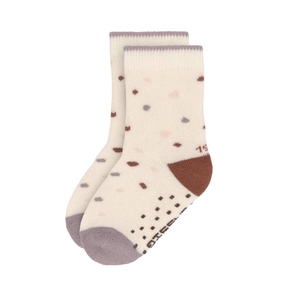 Lässig Kinder Antirutsch-Socken (2er-Set), Tiny Farmer Lila Nur noch ein Tag übrig