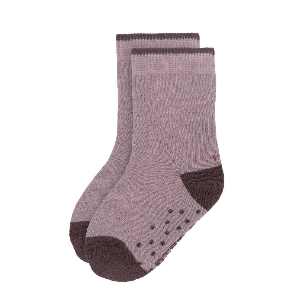 Lässig Kinder Antirutsch-Socken (2er-Set), Tiny Farmer Lila Nur noch ein Tag übrig