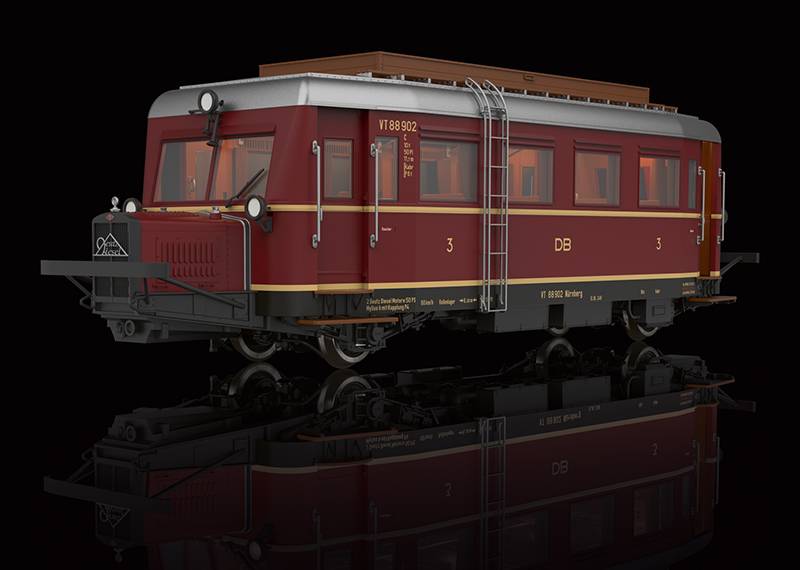Märklin Dieseltriebwagen Baureihe VT 88.9 - das "Schweineschnäuzchen" Saisonale Angebote