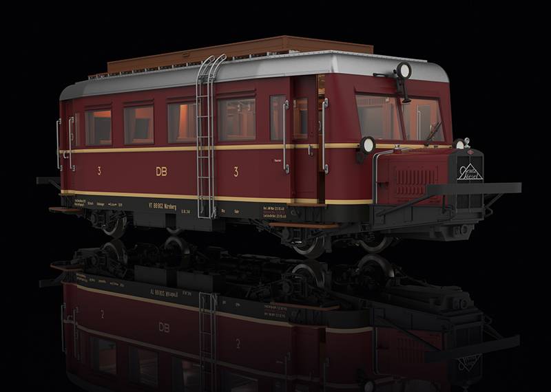 Märklin Dieseltriebwagen Baureihe VT 88.9 - das "Schweineschnäuzchen" Saisonale Angebote
