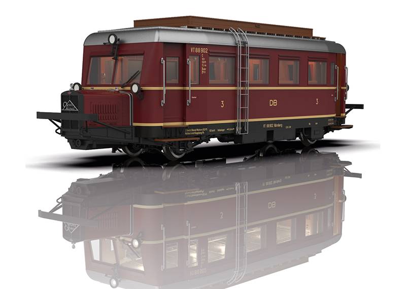 Märklin Dieseltriebwagen Baureihe VT 88.9 - das "Schweineschnäuzchen" Saisonale Angebote