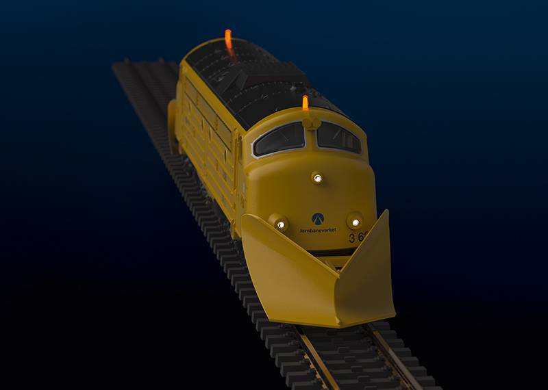 Märklin Diesellokomotive mit Schneeräumer Saisonale Angebote
